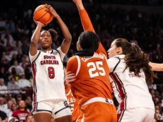 Resumen del Top 25 femenino: Carolina del Sur, número 2, supera al número 4, Texas