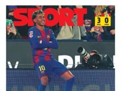La portada de SPORT de hoy lunes, 26 de enero de 2026