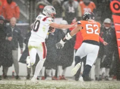 Mientras la nieve y los sacos frustran los sueños pasajeros de Drake Maye, su visión ‘desmoralizante’. Las piernas encuentran la manera de enviar a los Patriots de regreso al Super Bowl