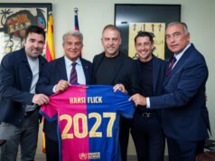 Hansi Flick respalda la reelección de Joan Laporta como presidente del Barcelona