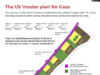 Mapa muestra lo que pasaría disadvantage Gaza bajo el ‘plan master’ de EE.UU.