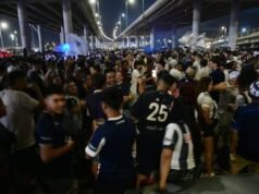 Talleres y el ritual del puente, pese a las obras