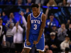 La estrella de BYU, AJ Dybantsa, entre los 3 estudiantes de primer año que registraron juegos de 40 puntos el mismo día