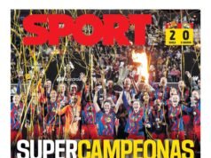La portada de SPORT de hoy domingo, 25 de enero de 2026