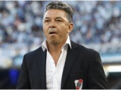 Marcelo Gallardo habló de la exigencia del hincha: “” River es un lugar donde no podés relajarte””
.