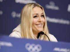 El ex de Tiger Woods competirá en los Juegos Olímpicos de Invierno a pesar de romperse el ligamento anterior cruzado hace apenas unos días