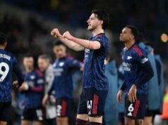 Declan Rice envía al vestuario del Arsenal un mensaje de título de seis palabras después de la victoria del Leeds