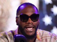 Deontay Wilder muestra su verdadera cara con un mensaje a Anthony Joshua después de la tragedia