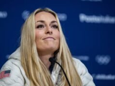 Lindsey Vonn no está de acuerdo con el médico por la awful sore de rodilla en los Juegos Olímpicos de Invierno