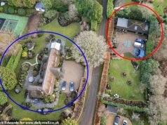 El magnate de Carpetright, Lord Harris, recibe la orden de derribar un enorme garaje construido en su mansión de Surrey de ₤ 2 millones sin permiso.