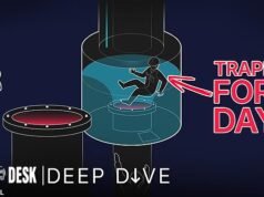 El exitoso podcast Pipeline del Daily Mail, que cuenta la desgarradora historia de cinco buzos absorbidos por un tubo de petróleo submarino y dejados morir, ya está disponible para verlo en VIDEO.