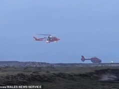 Muere un escalador y otros dos boy hospitalizados tras un importante rescate marítimo en la costa de Gales