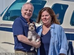 Un piloto galardonado muere junto a su esposa en un horroroso accidente aéreo mientras la FAA culpa del accidente al parabrisas sucio