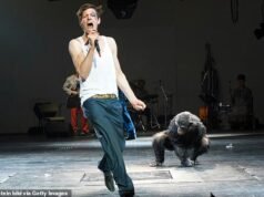 El actor es atacado por el público mientras pronunciaba un discurso de extrema derecha en un teatro alemán