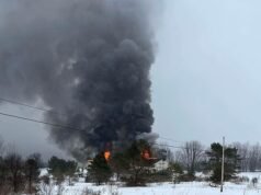 Enorme explosión de gas DESTRUYE una iglesia en el norte del estado de Nueva York y ‘hirió a 13