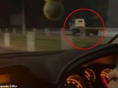 Momento salvaje: un camión es ‘perseguido’ en el lado equivocado de la autopista Bruce antes de un choque frontal mortal