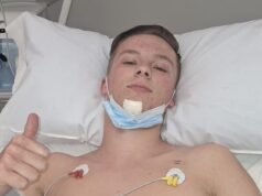 Un héroe británico apuñalado en Tenerife mientras perseguía a un ladrón de teléfonos revela que pensó que iba a morir mientras veía la sangre derramarse en la calle