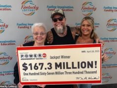 Pasado vergonzoso del ganador del premio mayor de $ 167, 3 millones cuando fue arrestado por SÉPTIMA vez por disputa doméstica