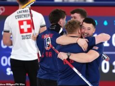 El equipo GB garantiza la medalla en curling masculino en los Juegos Olímpicos de Invierno después de una emocionante victoria sobre Suiza y prepara el partido por la medalla de oro contra los canadienses ‘tramposos’