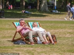 ¡ La primavera está en el aire! Las temperaturas alcanzarán los cálidos 16 ° C este fin de semana cuando Gran Bretaña finalmente dé la espalda al clima invernal, pero no por mucho tiempo.
