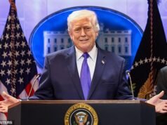 La harsh respuesta de Trump al desacuerdo disadvantage el ‘aspirante a rey’ del principal demócrata después de que se recortan sus poderes arancelarios