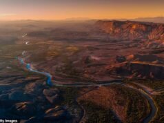 Indignación por los planes para construir un muro fronterizo a través del famoso y hermoso parque nacional de Texas