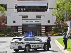 Actualización importante después de que se arrojara un ‘dispositivo incendiario encendido’ al Hyatt Resort Canberra durante una delegación de Defensa