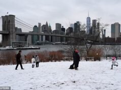 Advertencia terrible para la costa este mientras una tormenta de nieve ciclónica pone de rodillas a los aeropuertos de Nueva York con 26 PULGADAS de nieve que se avecinan: ‘Esto cerrará ciudades. Reescribirá la historia’