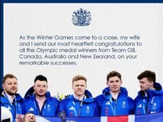 El rey Carlos envía sus “más sinceras felicitaciones” a los ganadores de los Juegos Olímpicos de Invierno del equipo GB y de toda la Commonwealth