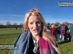 La campañan electoral parcial ‘sectaria’ de los Verdes ve al candidato aparecer en un canal de medios musulmán ‘extremista’, mientras que el partido emite folletos en urdu instando a los votantes a ‘castigar a los laboristas por Gaza’