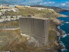 Dentro del inquietante resort abandonado en España que ahora costará millones demolerlo, y la aterradora historia detrás de él