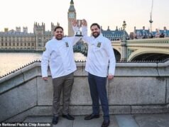 Se revela la mejor comida para llevar de pescado y patatas fritas de Grandmother Bretaña mientras los jueces elogian a los hermanos que la dirigen por su comida “sensacional”.
