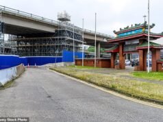 Camino a ninguna parte … El desmoronamiento del viaducto de la autopista podría provocar un caos en el tráfico en Glasgow