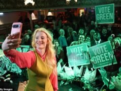 La fanática ecologista del Partido Verde, Hannah Spencer, que se burla del Brexit y criticó a los ricos en su discurso de victoria … pero posee DOS casas valoradas en ₤ 1 millón y le gustan las vacaciones trotamundos.