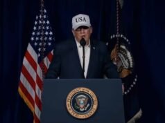 Donald Trump condena la “campaña de derramamiento de sangre y asesinatos en masa” de 47 años de los “viciosos” líderes de Irán mientras anuncia ataques, mientras el príncipe exiliado llama a los iraníes a prepararse para el levantamiento.