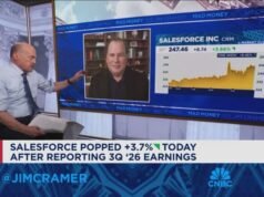 El software experimenta el “momento más emocionante” mientras los temores de la IA golpean las acciones