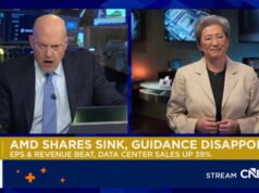 Lisa Su de AMD dice que la demanda de chips avanzados todavía se está acelerando, mientras las acciones se desploman un 15%