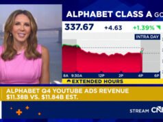 Las acciones de Alphabet, matriz de Google, están a la baja antes de la comercialización después de que sus ganancias superaran. Esto es lo que está pasando