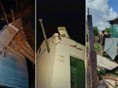 Cerca de La Plata, un desastre: un temporal feroz azotó el partido de Cañuelas