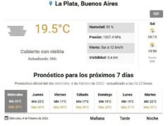 Sigue la ola de calor y se esperan más lluvias: del sol al diluvio, La Plata vive en modo caribe