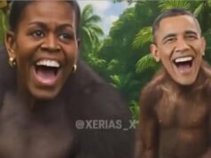 Los “Obama monos”: Trump se fue otra vez al pasto