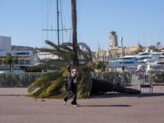 Un temporal pega fuerte en Francia y Cataluña