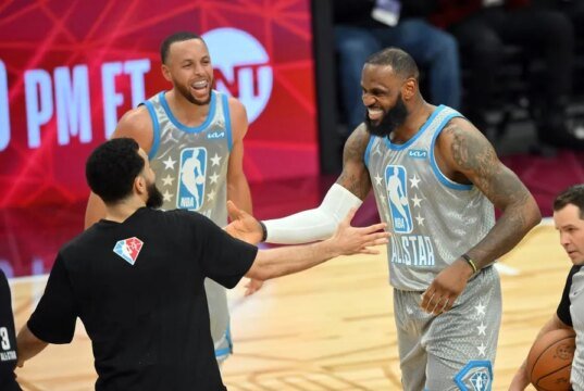 LeBron, Durant y Curry se unen mientras se revelan tres listas de estrellas de la NBA