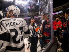 Joe Hicketts disfruta de la oportunidad de jugar para los Kings contra Kraken