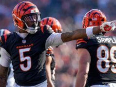 El WR de los Bengals, Tee Higgins, agregado al roster del Pro Bowl