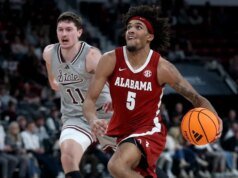 Alabama F Amari Allen disponible para jugar contra el No. 19 Florida