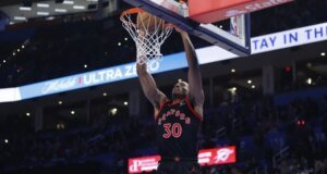 Los Nets adquieren al G Ochai Agbaji procedente de los Raptors como parte de un intercambio de tres equipos