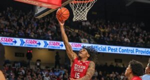 JT Toppin y el No. 11 Texas Tech esperan mejores resultados contra el No. 14 Kansas
