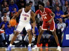 Alex Condon anota 25 mientras el No. 19 Florida desmantela al No. 23 Alabama