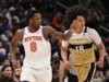 Knicks F OG Anunoby (dedo del pie) fuera contra 76ers